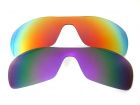 Galaxylense replacement for Oakley Antix Purple&Red Polarized 2 Pairs