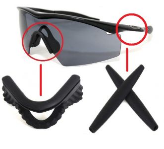oakley glasses rubber replacement